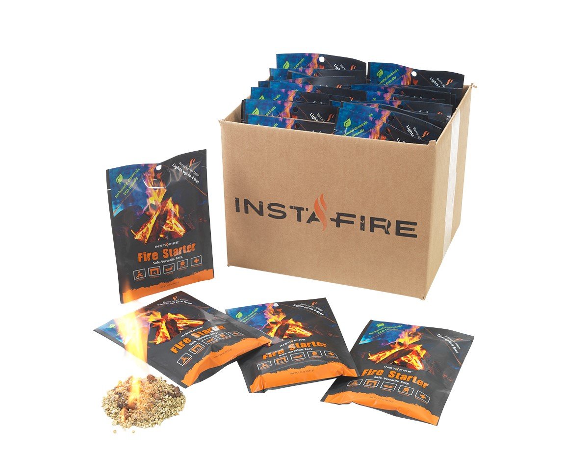 instafire-starter-sachets-box-packaging EcoFlame Tűzgyújtó Tasak (100 db) - Image 1